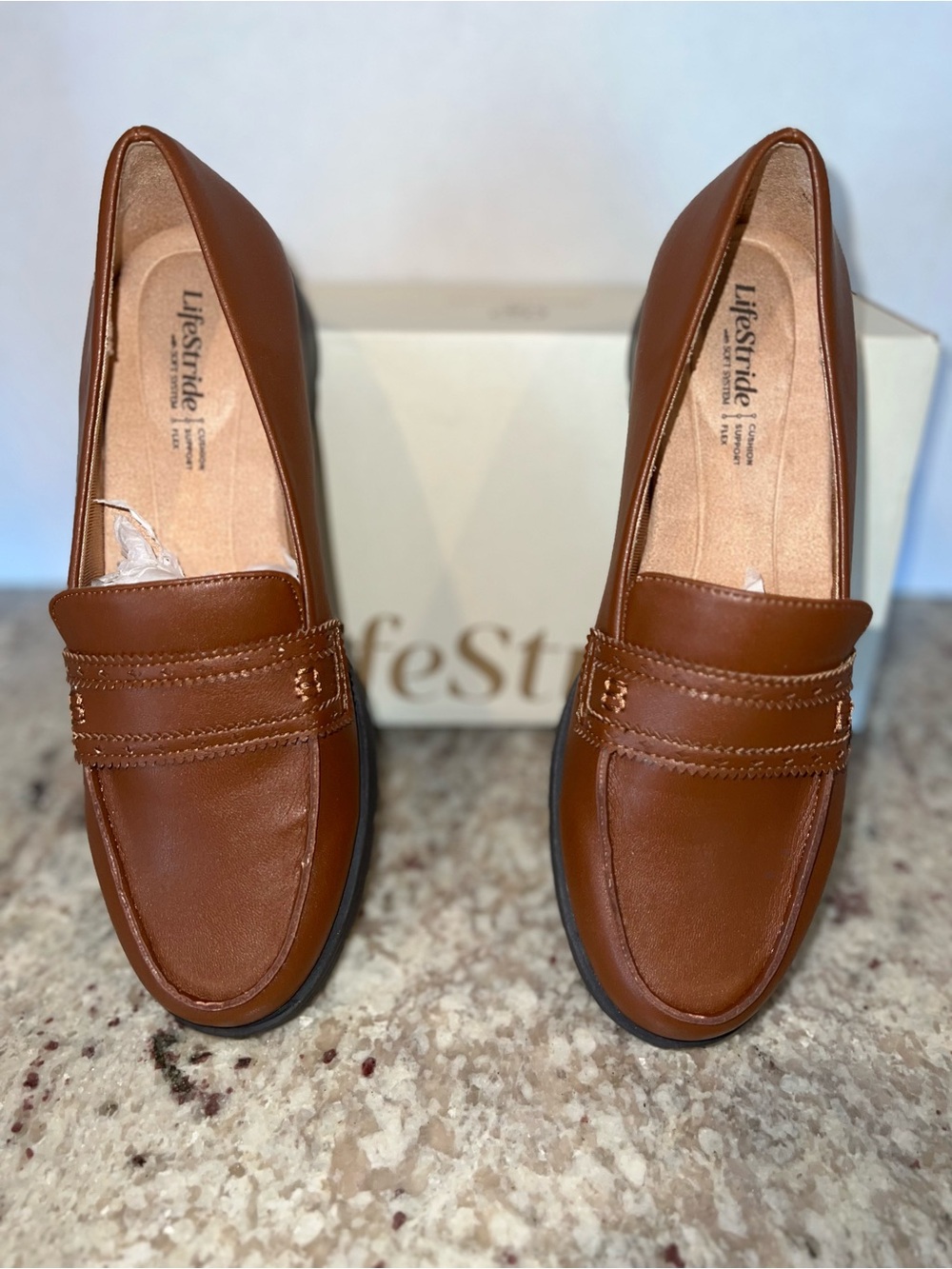 LifeStride London Lug Loafers. New in Box. Size: 8.
Asking: $69.